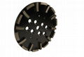 Blastrac 250mm diamond grinding plates disc wheels 1