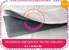 Hair Extensions Draw Mat / Skin Pad to making Lace Wigs