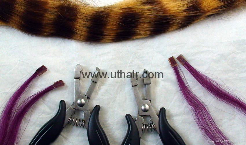 professional fusion hair clamp (plier),remy hair,human hair,prebonded hair,clip 4