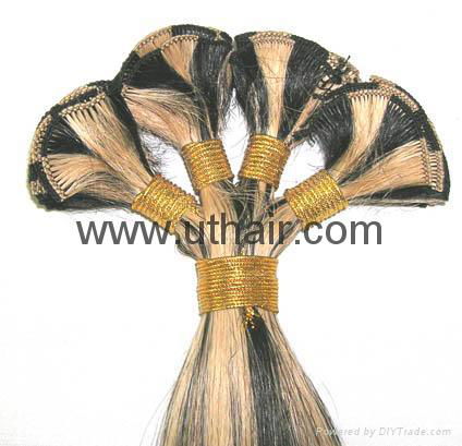 hand tied hair extension 2