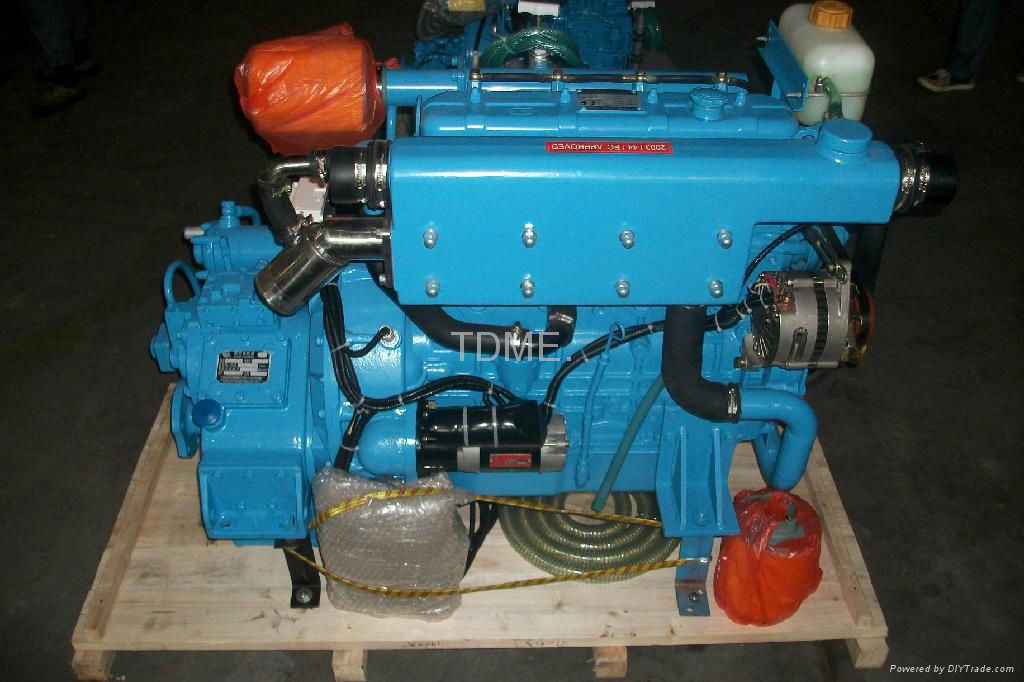 Fishing boat TDME4105/4108 80hp/90Hp Inboard Marine Diesel Engine 2