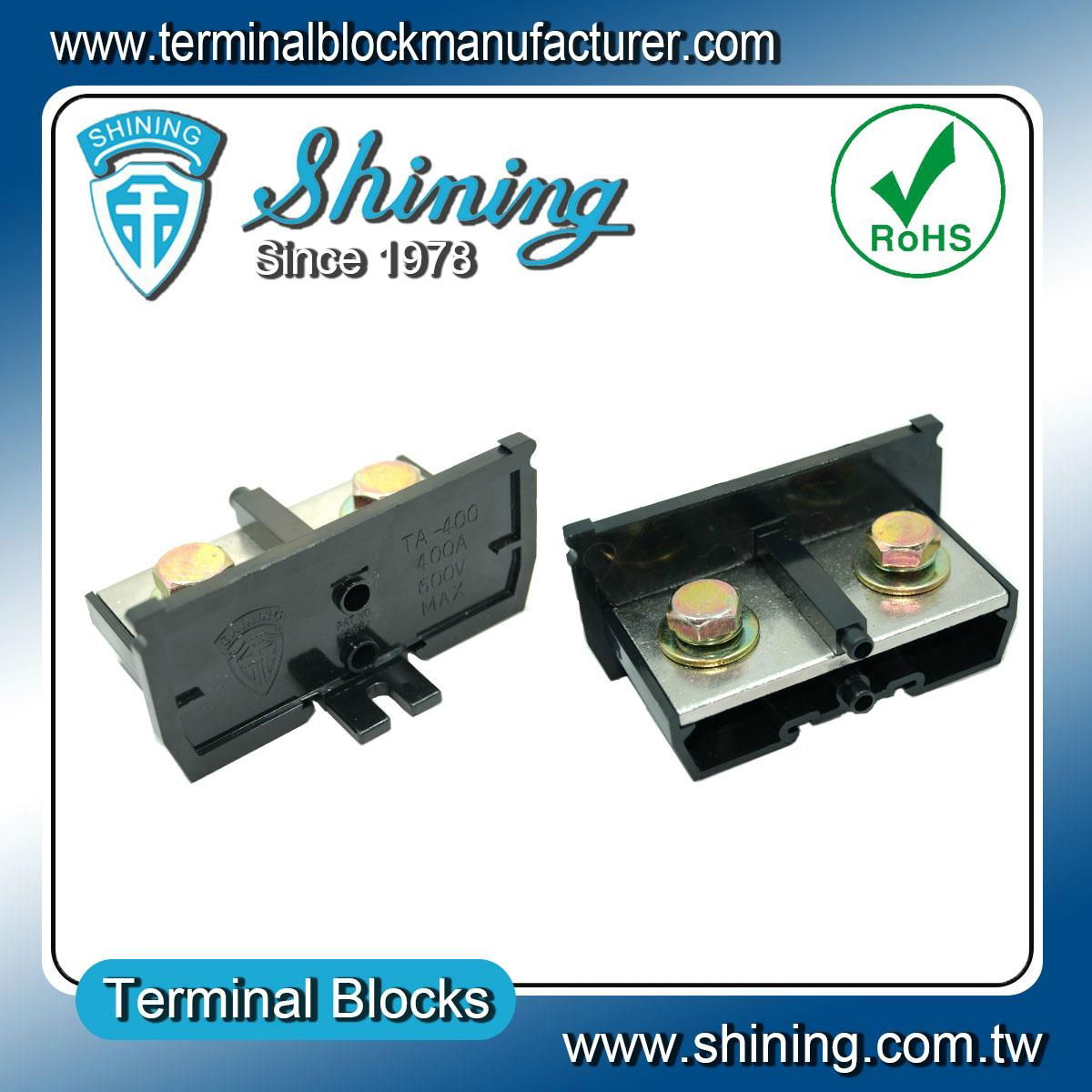 TA-400 35 mm DIN Rail Electric Wire Connector 400A Terminal Block 2