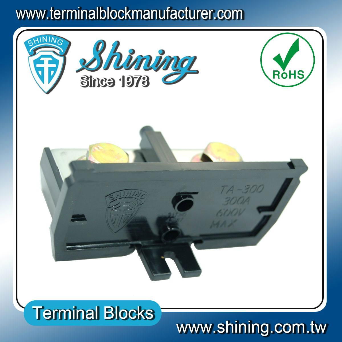 TA-300 35 mm DIN Rail Electric Wire Connector 300A Terminal Block 2