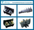 TA-150 35 mm DIN Rail Electric Wire Connector 150A Terminal Block