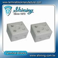 TC-652-A 2 Pole 65A Heat Temperature Porcelain Terminal Blocks 3