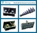 TE-300 Combined Type 300A Top Hat Rail Terminal Block Connector 2