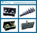 TE-300 Combined Type 300A Top Hat Rail Terminal Block Connector
