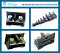 TE-200 Combined Type 200A Top Hat Rail Terminal Block Connector