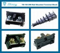 TE-100 Combined Type 100A Top Hat Rail Terminal Block Connector