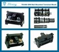 TE-060 Combined Type 60A Top Hat Rail Terminal Block Connector