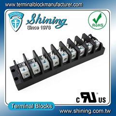 TGP-050-09A 600V 50A 9 Pole Power Distribution Terminal Block