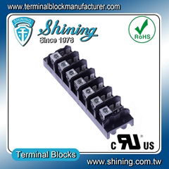 TGP-050-07A 600V 50A 7 Pole Power Distribution Terminal Block