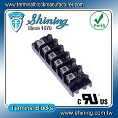 TGP-050-06A 600V 50A 6 Pole Power Distribution Terminal Block