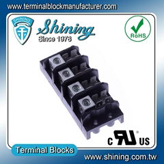 TGP-050-04A 600V 50A 4 Pole Power Distribution Terminal Block