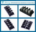 TGP-050-04A 600V 50A 4 Pole Power Distribution Terminal Block