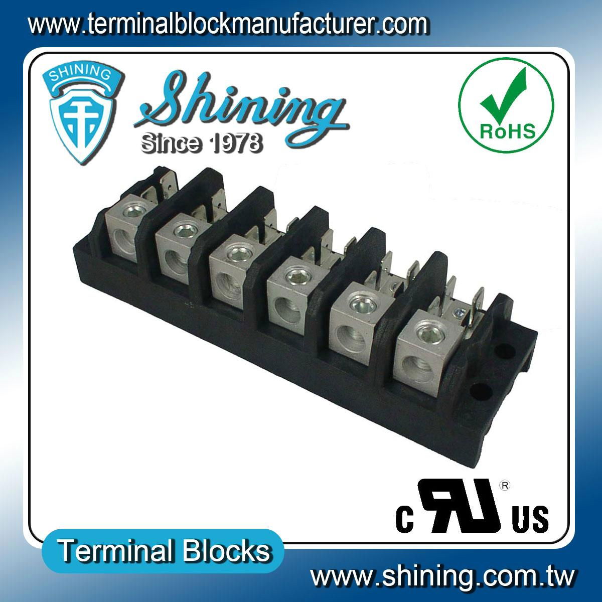 TGP-085-06A 600V 85A 6 Pole Quick Connector Power Terminal Block