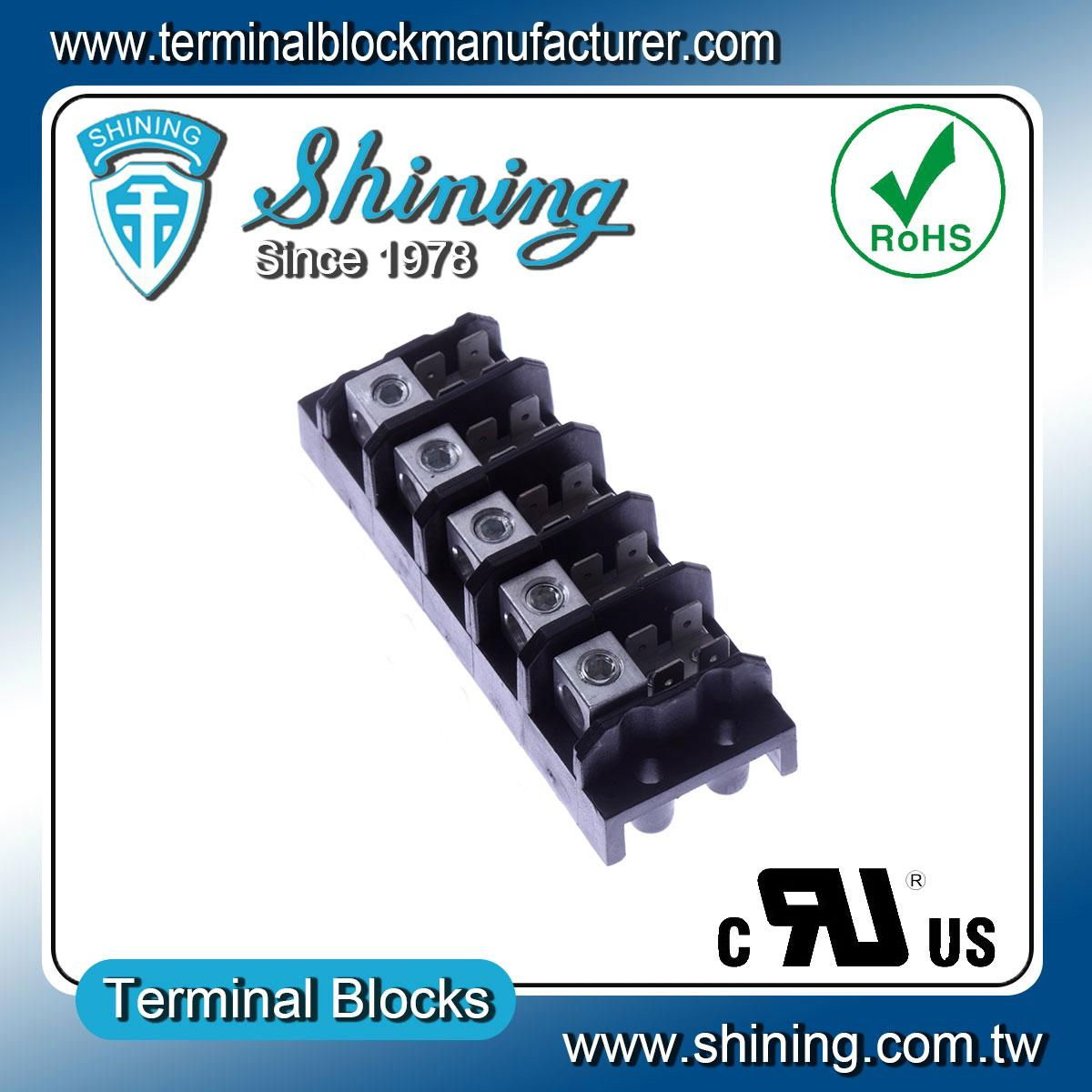 TGP-085-05A 600V 85A 5 Pole Quick Connector Power Terminal Block