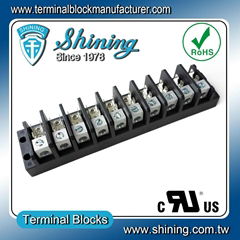 TGP-050-10A1 600V 50A Quick Connect 10-Pole Power Terminal Block