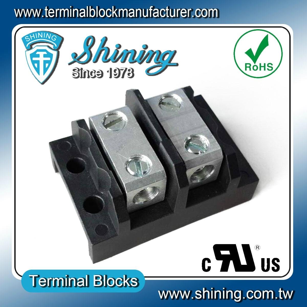 TGP-085-02BSS 600V 85A 2 Way Electrical Splicer Terminal Block