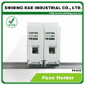 FS-032 600V 32A 2 Pole DIN Rail Mounted Cylindrical Fuse Carrier 4