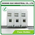 FS-033L1 110V 32A 3-Pole DIN Rail Mounted Cylindrical Fuse Switch