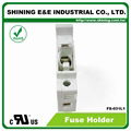 FS-031L1 110V 32A 1-Pole DIN Rail Mounted Cylindrical Fuse Switch 4