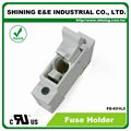 FS-031L3 600V 32A 1-Way DIN Rail Mounted Cylindrical Fuse Holder 3