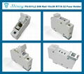 FS-031L2 380V 32A 1 Way DIN Rail Mounted Cylindrical Fuse Base