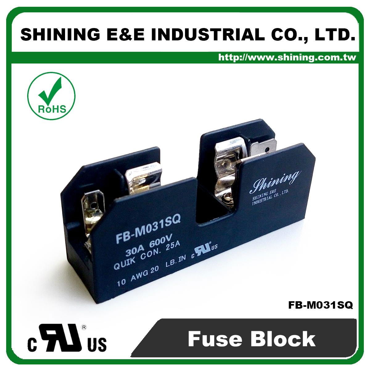 FB-M031SQ  10x38 30A 保险丝盒 Fuse Block