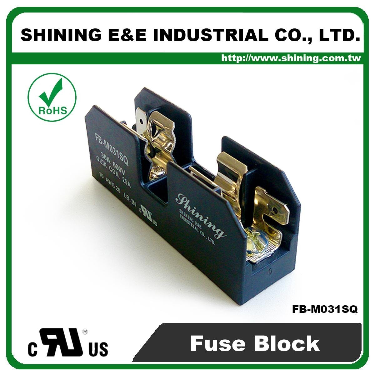 FB-M031SQ  10x38 30A 保险丝盒 Fuse Block 2