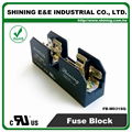 FB-M031SQ 600V 30Amp 1-Way UL 10x38 Ceramic Midget Fuse Block