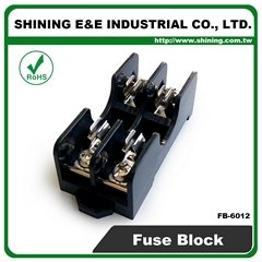 FB-6012 6x30 15A Midget Fuse Holder Block