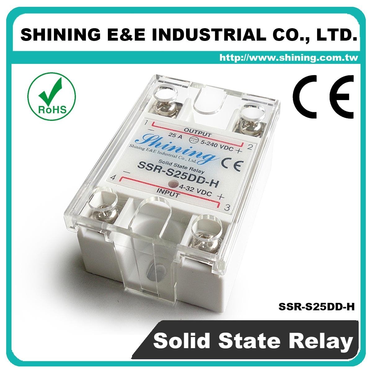 SSR-S25DD-H DC to DC 單相固態繼電器 Solid State Relay 5
