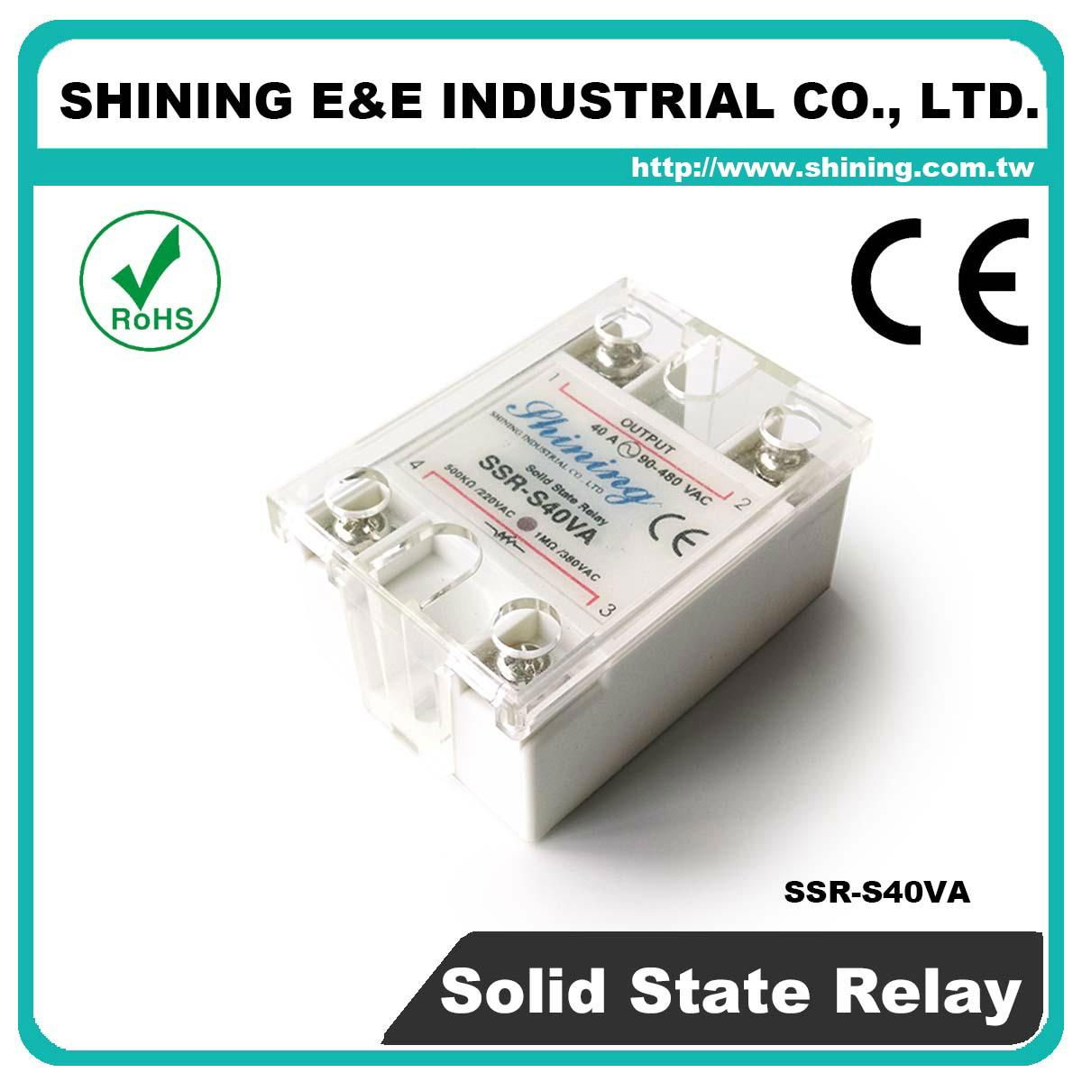 SSR-S40VA  VR to AC 單相固態繼電器 Solid State Relay 2