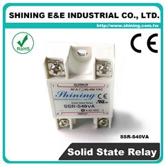 SSR-S40VA  VR to AC 单相固态继电器 Solid State Relay