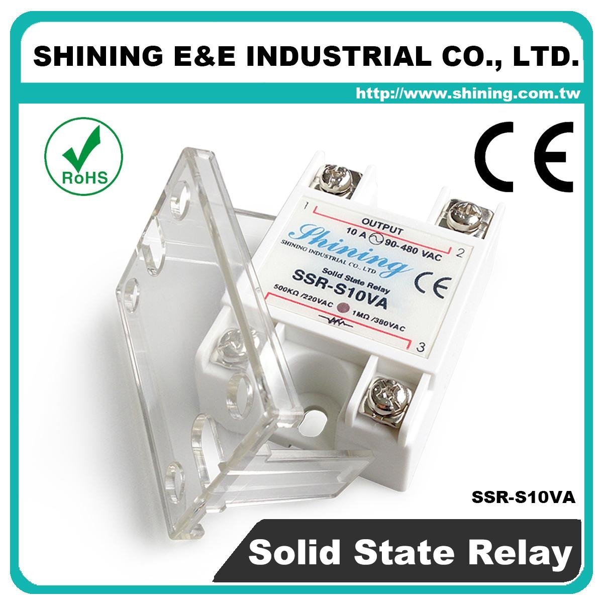 SSR-S10VA Variable Resistor to AC Phase Control Solid State Relay 2