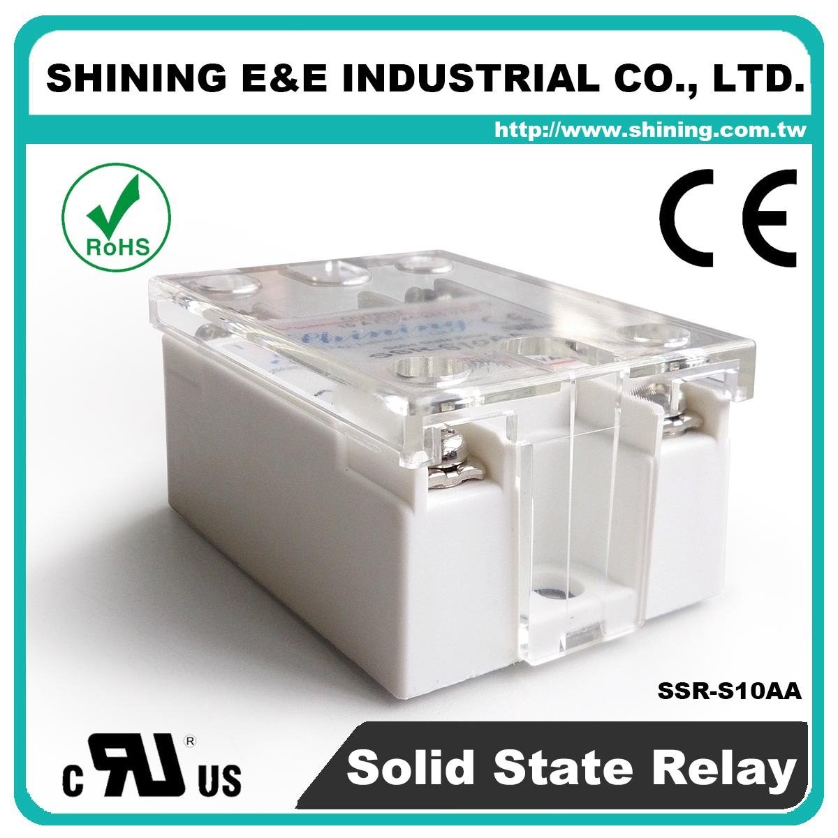 SSR-S10AA Single Phase 10Amp AC to AC Solid State Relays ( SSR ) 2