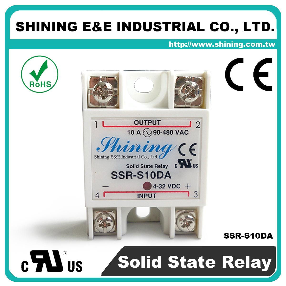 SSR-S10DA Single Phase 10A DC to AC Solid State Relays ( SSR )