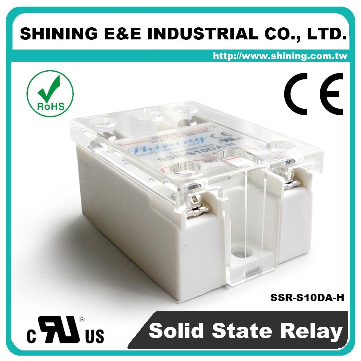 SSR-S10DA-H Single Phase 10A DC to AC Solid State Relay ( SSR ) 3