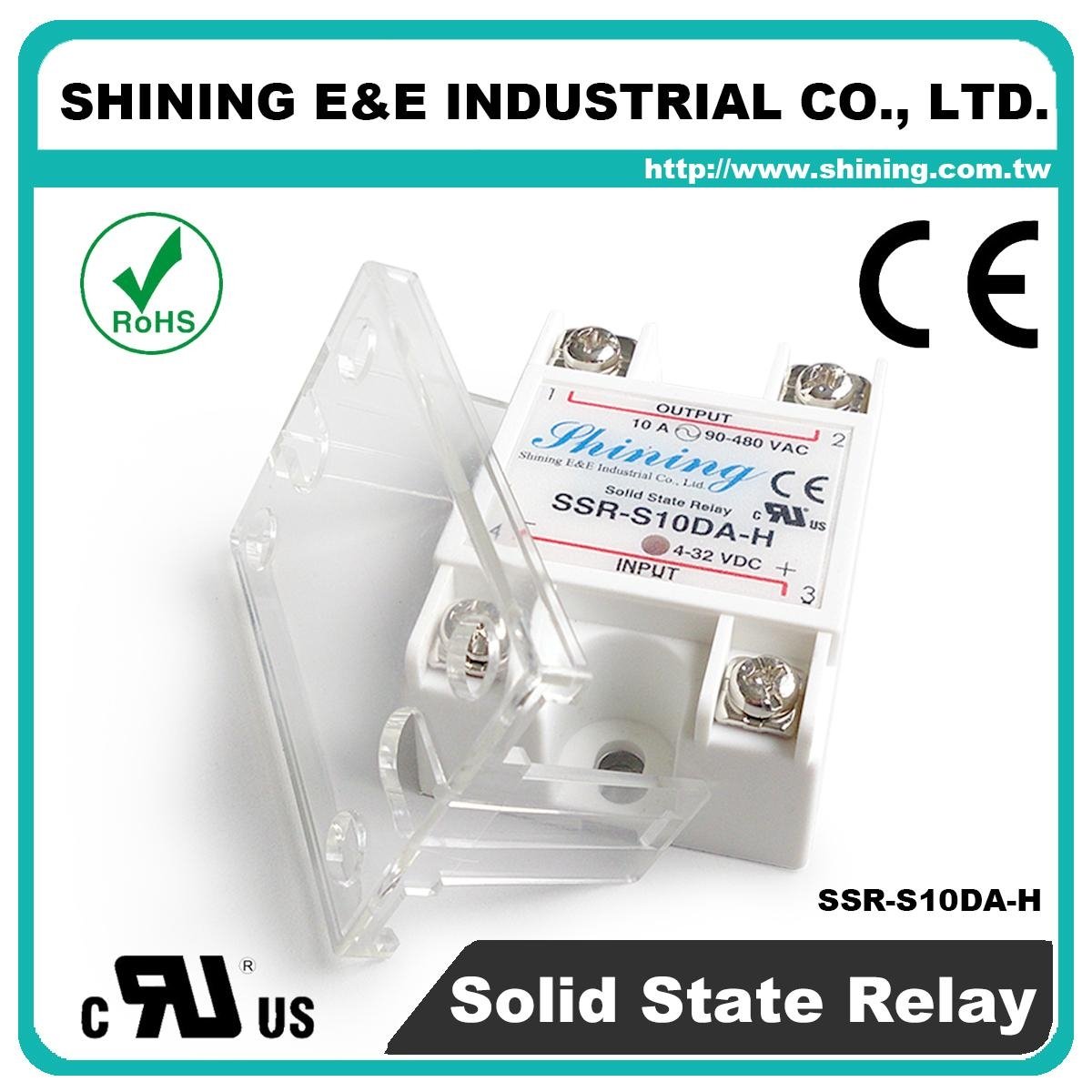 SSR-S10DA-H Single Phase 10A DC to AC Solid State Relay ( SSR ) 5