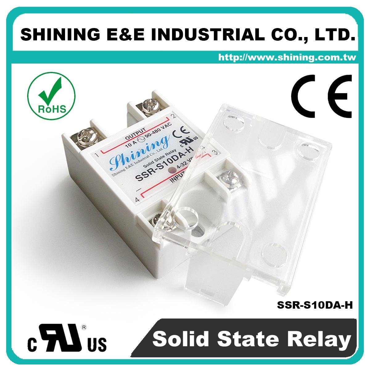 SSR-S10DA-H Single Phase 10A DC to AC Solid State Relay ( SSR ) 4