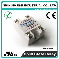 SSR-S25DA Single Phase 25A DC to AC Solid State Relays ( SSR )