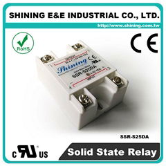  SSR-S25DA DC to AC 單相固態繼電器 Solid State Relay