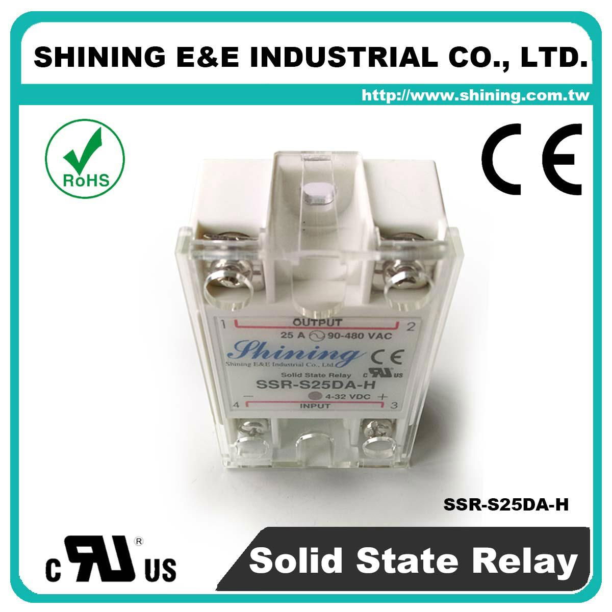 SSR-S25DA-H Single Phase 25A DC to AC Solid State Relay ( SSR ) 5