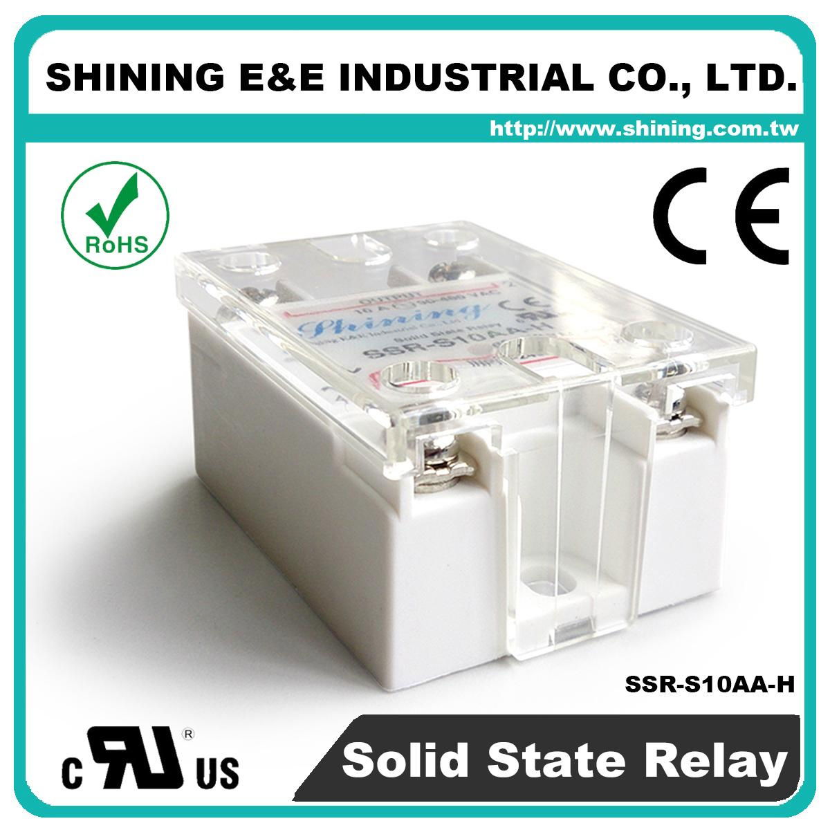 SSR-S10AA-H Single Phase 10Amp AC to AC Solid State Relay ( SSR ) 2