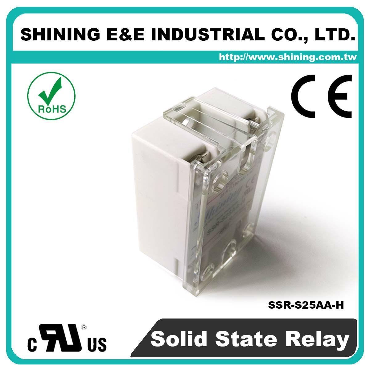 SSR-S25AA-H Single Phase 25Amp AC to AC Solid State Relay ( SSR ) 2