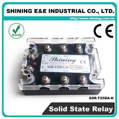 SSR-T25DA-H DC to AC Zero Cross Three Phase 25A Solid State Relay