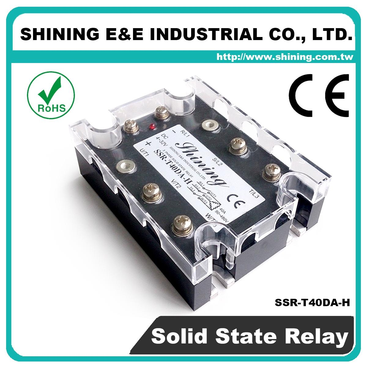  SSR-T40DA-H  DC to AC 40A 三相固態繼電器 Solid State R 2