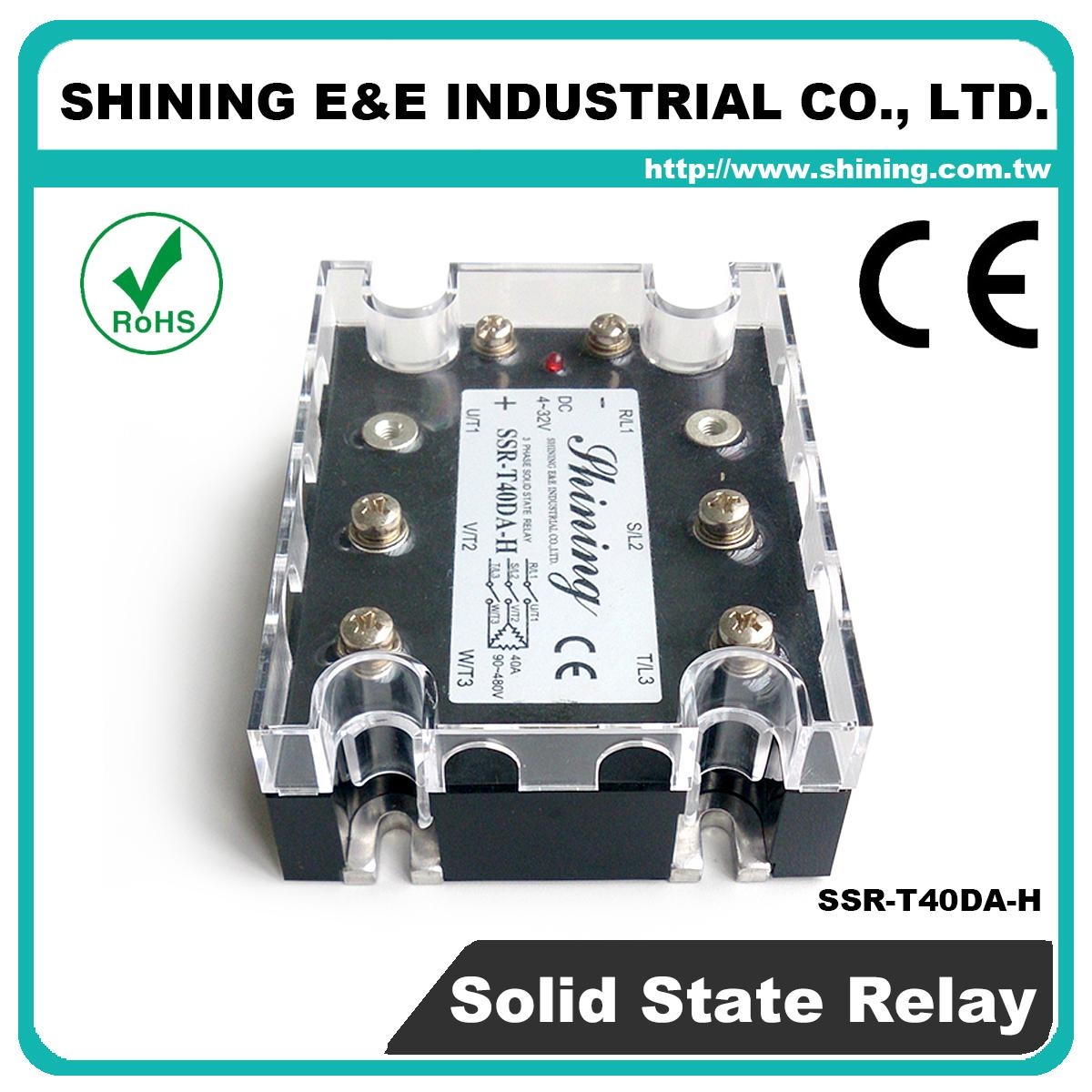  SSR-T40DA-H  DC to AC 40A 三相固態繼電器 Solid State R 3
