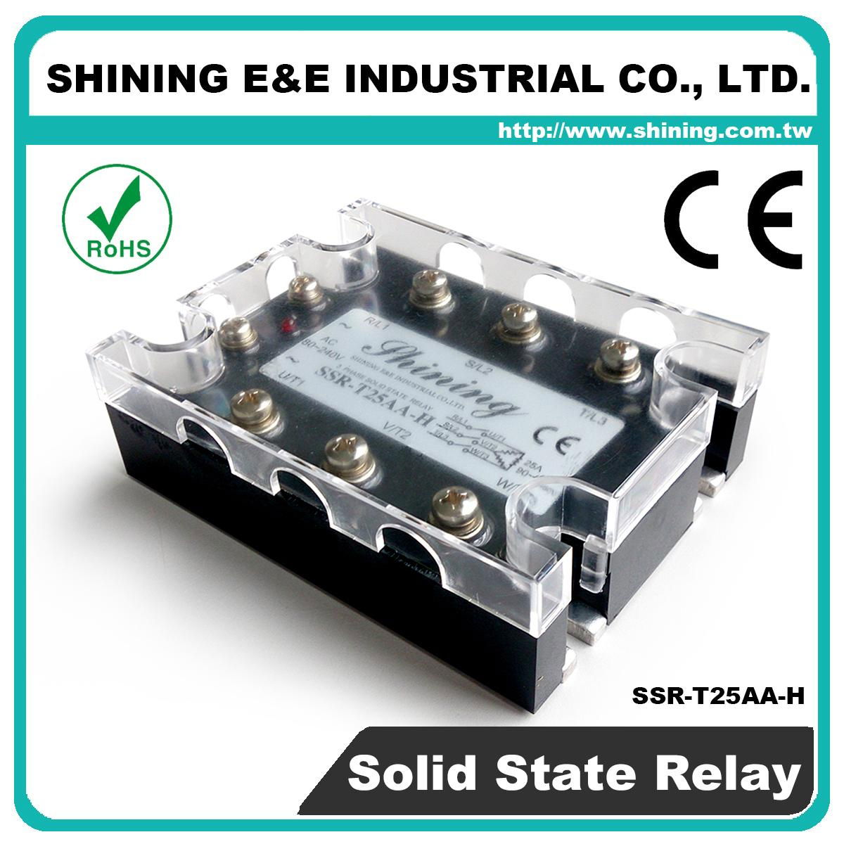 SSR-T25AA-H AC to AC Zero Cross Three Phase 25A Solid State Relay 2